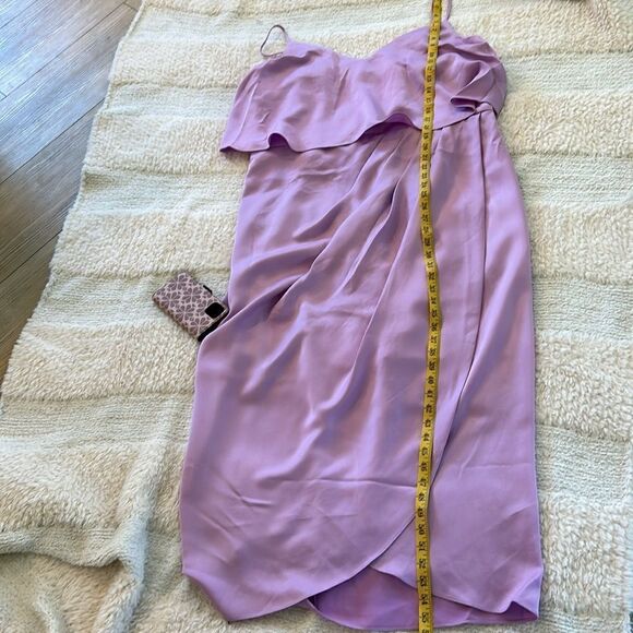 City Chic Baby Frill Midi Dress, Lilac, Size 18, NWT - Picture 13 of 13